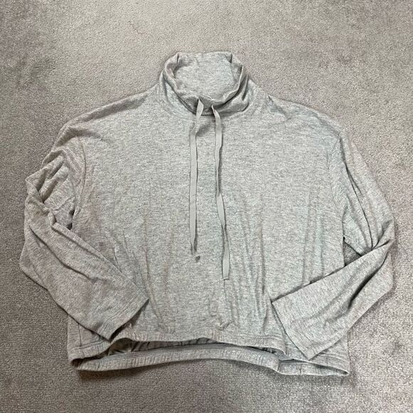 Brand New Calme Hachi Grey Mock Neck Pullover Sweater Women’s XL - Picture 1 of 5